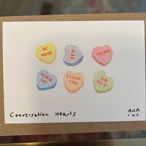 Inciardi Valentine’s Drop — Conversation Heart Mini Print